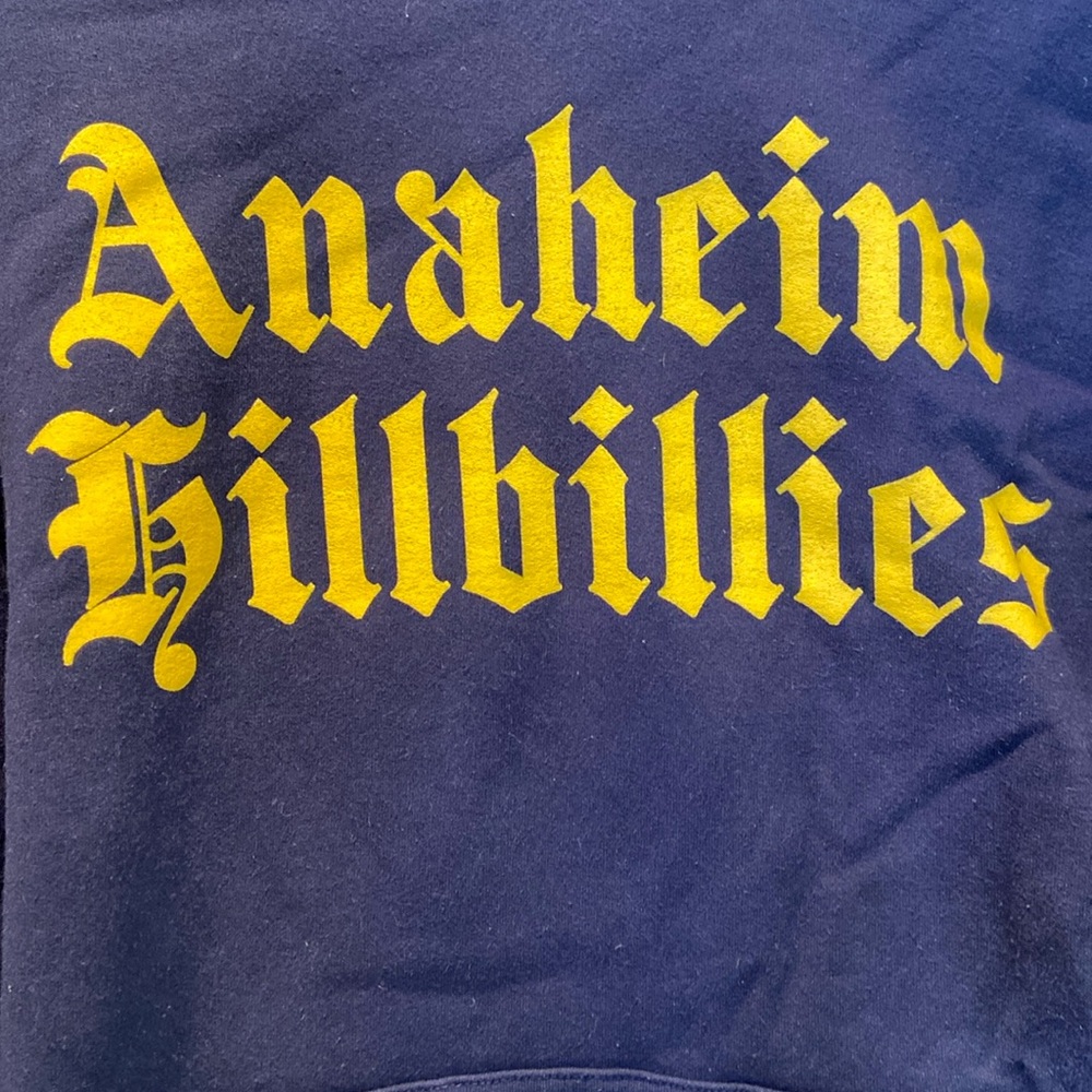 Gwen stefani navy blue sweatshirt size large